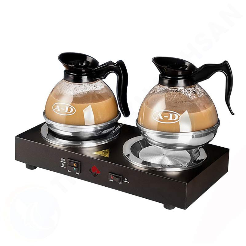Bếp hâm nóng cà phê đôi Winners hâm và nấu có 2 bình đựng CF23-B25