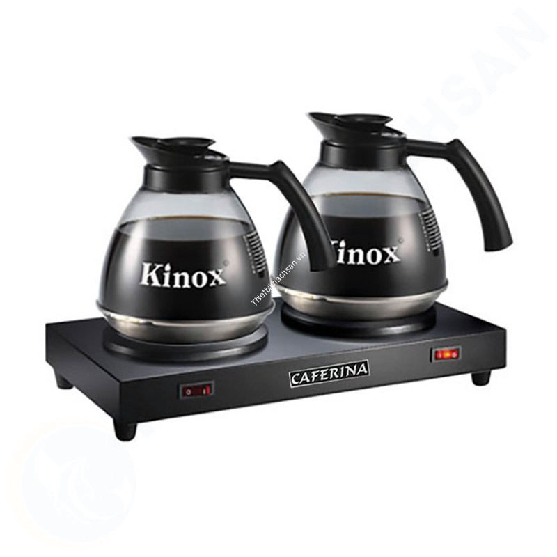 Bếp hâm cafe đôi có 2 bình đựng Kinox CF23-B34