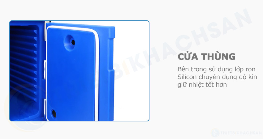 Ron silicon trên thùng giữ nhiệt 90 lít màu xanh dương TN5709
